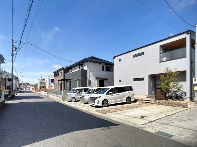 菊川市加茂 現地写真（前面道路含む現地写真）