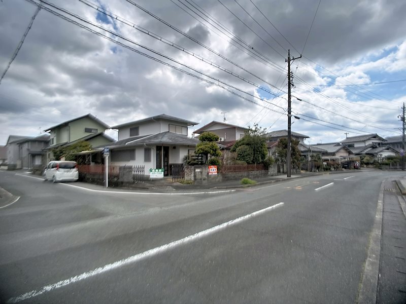 磐田市東新町 現地写真（前面道路含む現地写真）