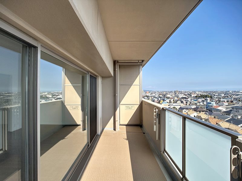 ブライトタウン磐田中泉 現地写真（バルコニー）