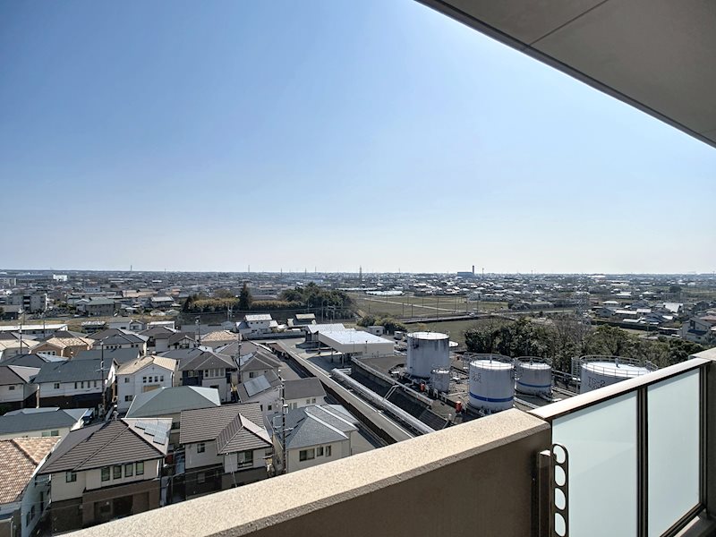 ブライトタウン磐田中泉 現地写真（バルコニー）