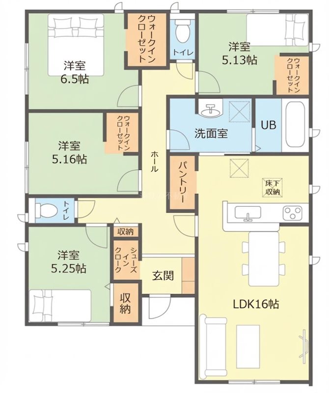磐田市掛塚 間取図・土地図