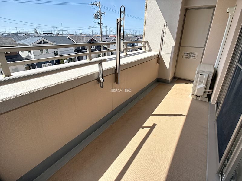 ブライトタウン新居 現地写真（バルコニー）