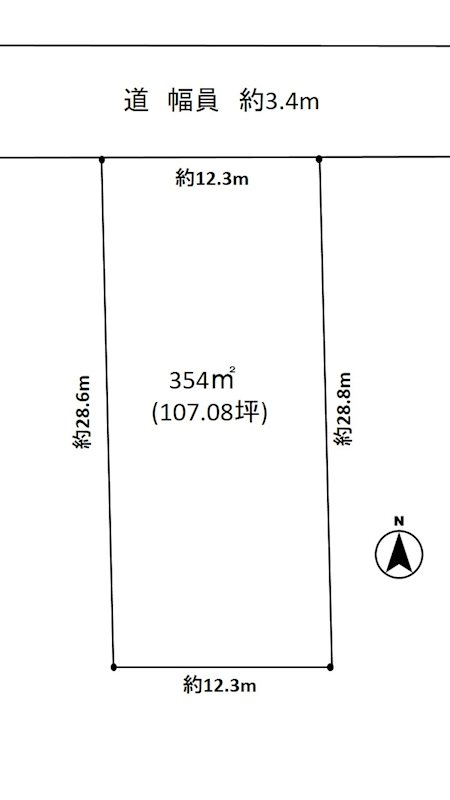 静岡県浜松市中央区大島町496-3 間取図・土地図