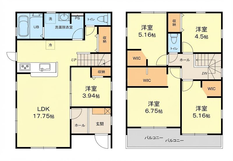 浜松市浜名区宮口 間取図・土地図