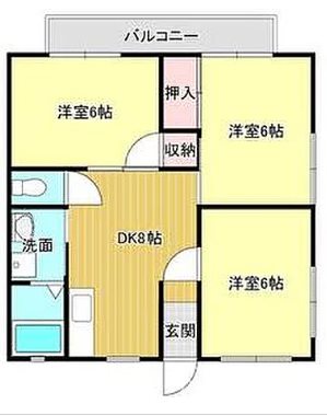 エクセランD 間取図・土地図