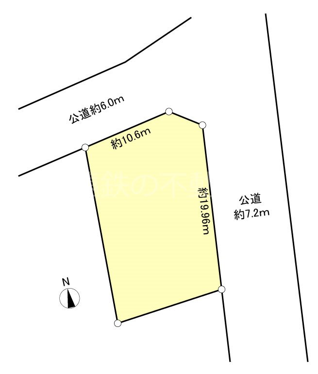 浜松市浜名区寺島 間取図・土地図