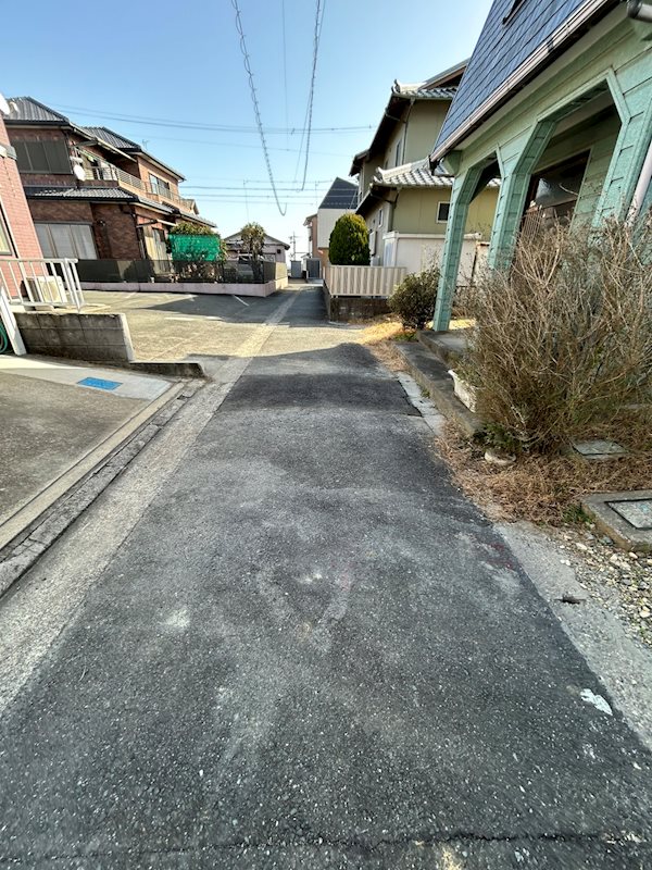 浜松市中央区萩丘3丁目 現地写真（前面道路含む現地写真）