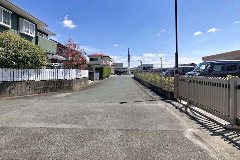 静岡県浜松市浜名区中瀬 現地写真（前面道路含む現地写真）
