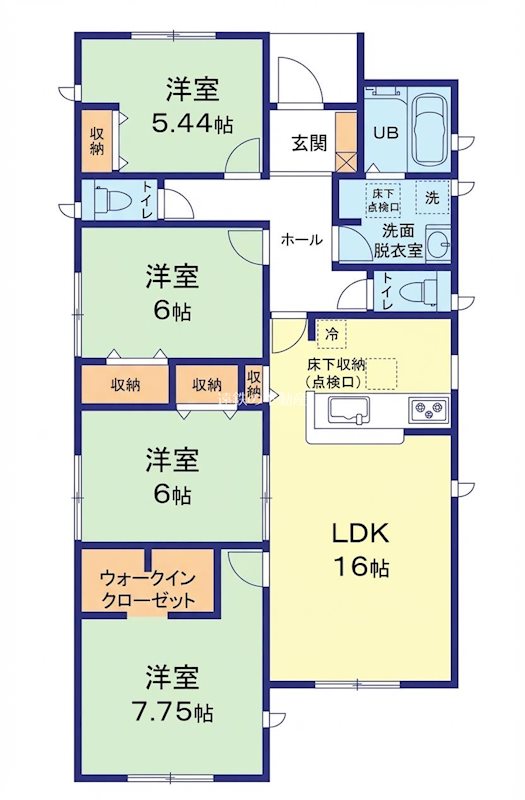浜松市中央区白鳥町 間取図・土地図