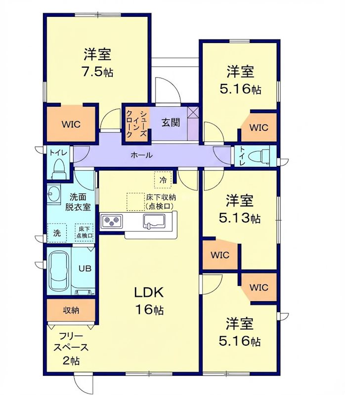 浜松市中央区白鳥町  間取図・土地図