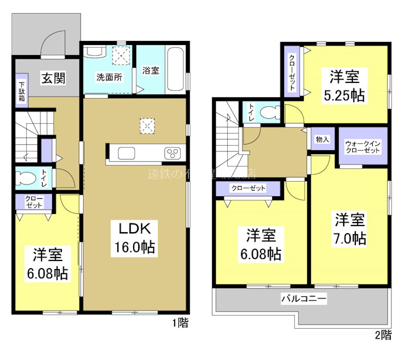 藤枝市音羽町6丁目 間取図・土地図