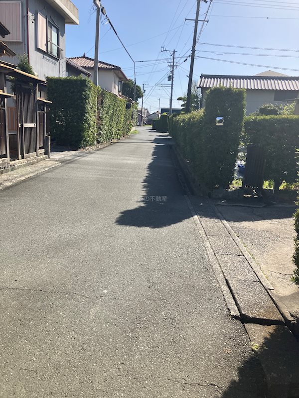 浜松市中央区大瀬町 現地写真（前面道路含む現地写真）