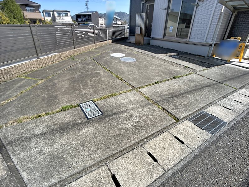 焼津市五ケ堀之内 現地写真（駐車場）
