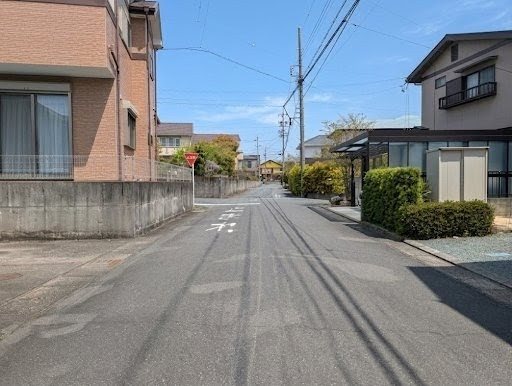 静岡県浜松市中央区有玉台２丁目 現地写真（前面道路含む現地写真）