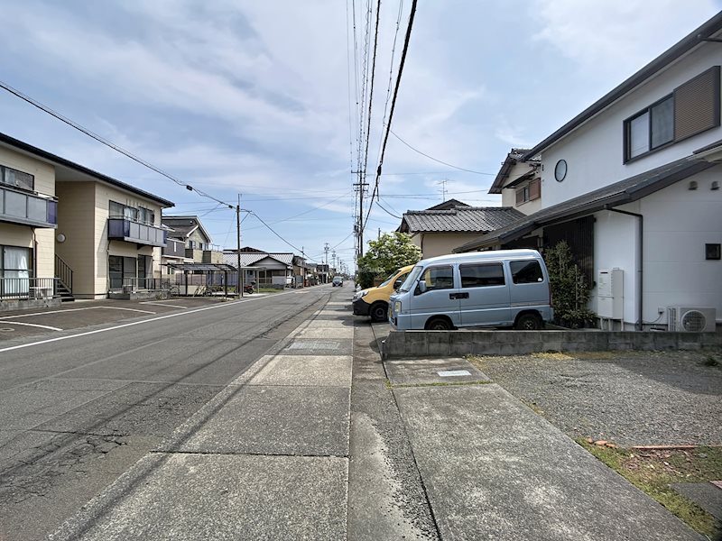 焼津市小土 現地写真（前面道路含む現地写真）