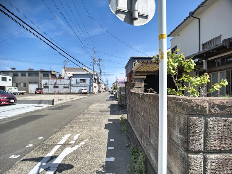 焼津市焼津5丁目 現地写真（前面道路含む現地写真）