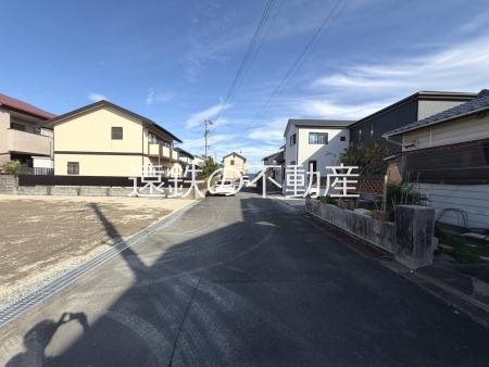 磐田市蛭池 現地写真（前面道路含む現地写真）