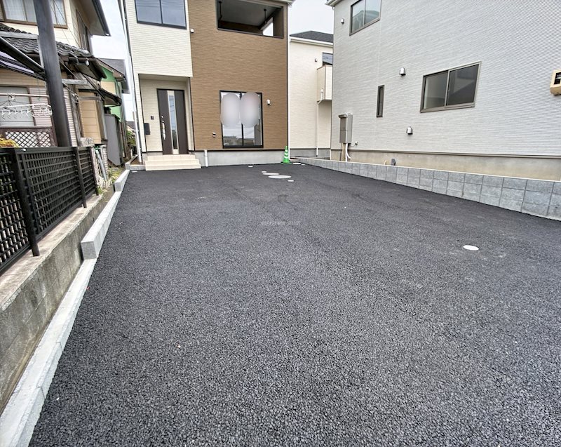 焼津市中根 現地写真（駐車場）