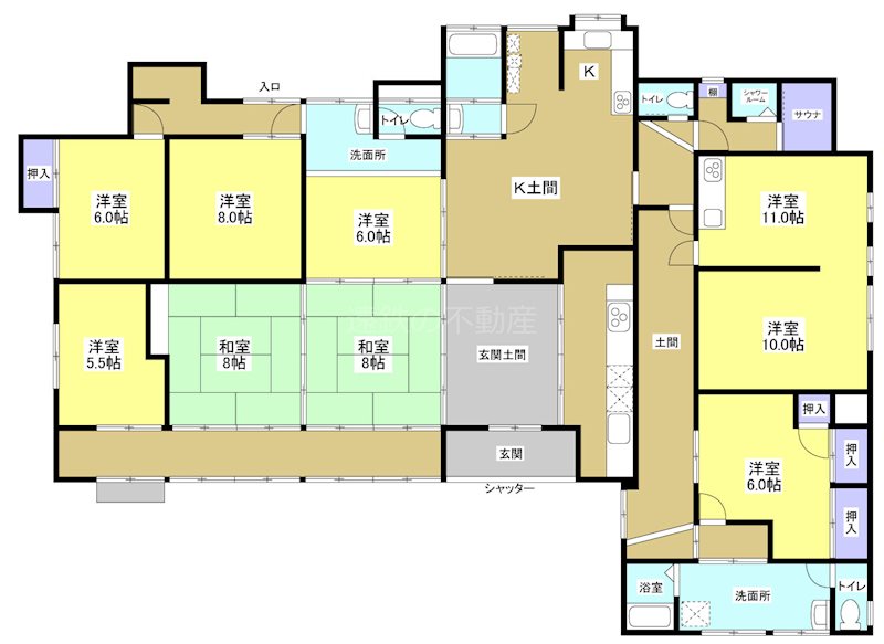 浜松市浜名区三ケ日町大崎 間取図・土地図