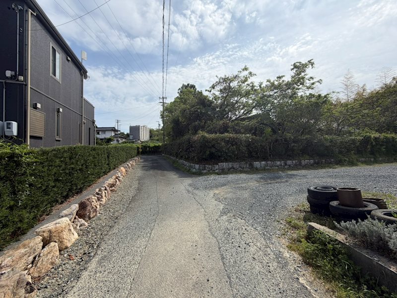 浜松市浜名区三ケ日町大崎 現地写真（前面道路含む現地写真）