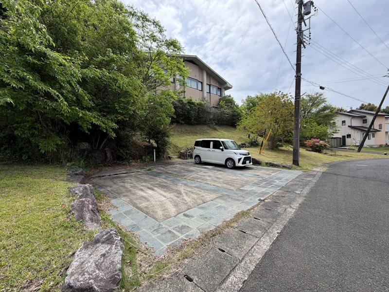 浜松市浜名区三ケ日町大崎 現地写真（駐車場）
