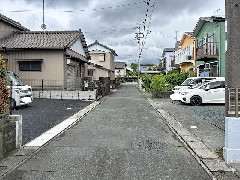 磐田市二之宮 現地写真（前面道路含む現地写真）