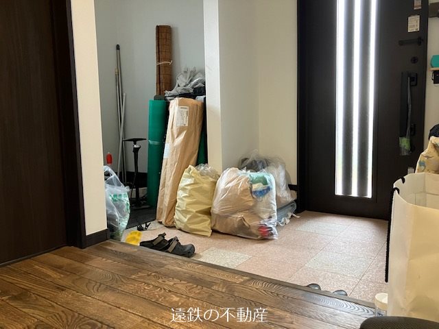 掛川市八坂 現地写真（玄関）