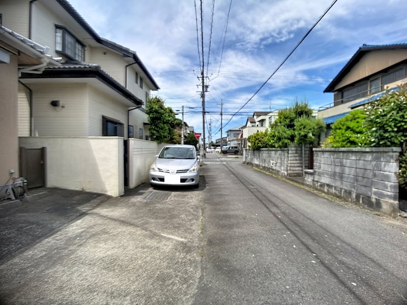 焼津市五ヶ堀之内 現地写真（前面道路含む現地写真）