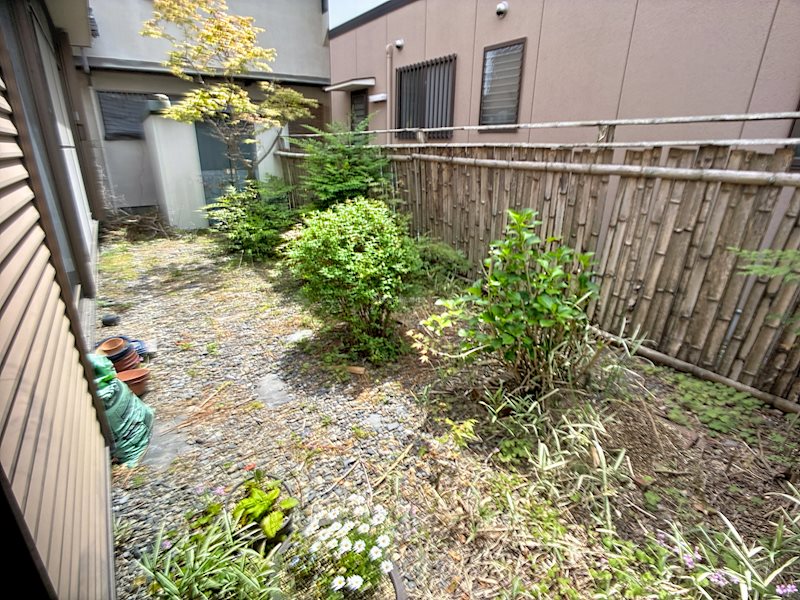 焼津市五ヶ堀之内 現地写真（庭）