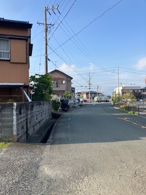 浜松市中央区篠ケ瀬町 現地写真（前面道路含む現地写真）