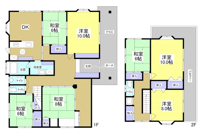 焼津市三右衛門新田 間取図・土地図