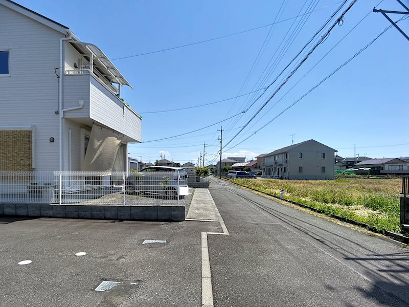 焼津市三右衛門新田 現地写真（前面道路含む現地写真）