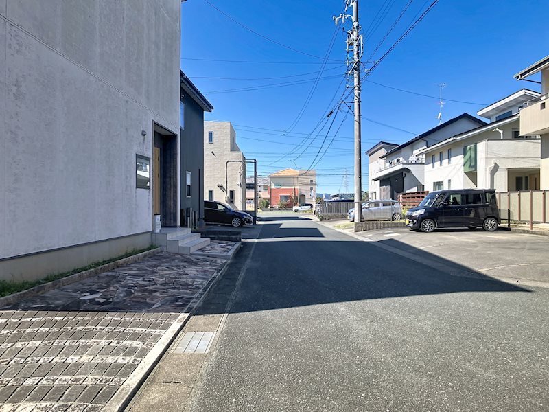 静岡県浜松市中央区葵西６丁目 現地写真（前面道路含む現地写真）