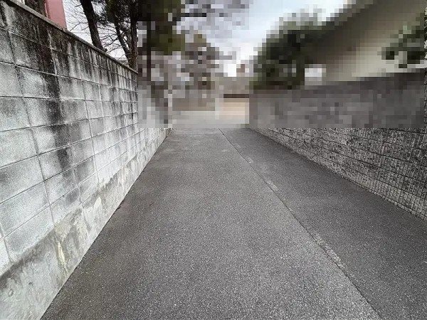 【会員限定】箕面市桜井2丁目 土地 2号地 現地写真（前面道路含む現地写真）