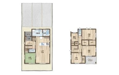 AGーHOUSE明野南　A棟 間取り図