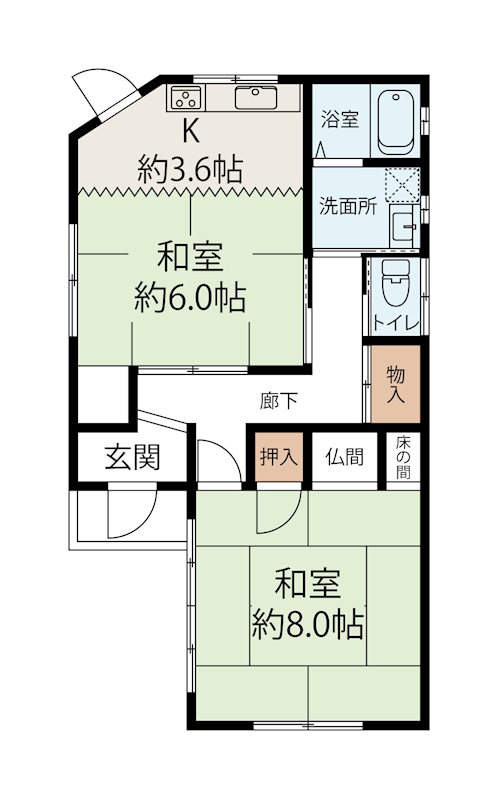 汐見2丁目　戸建て 間取り図