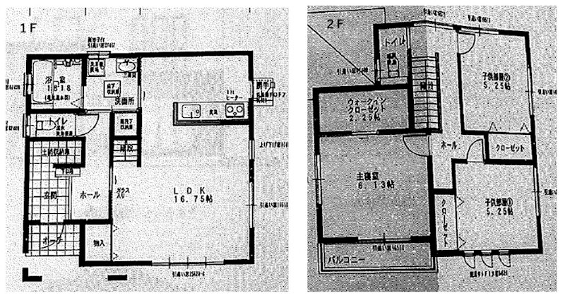 小池原1729-39　戸建 間取り図