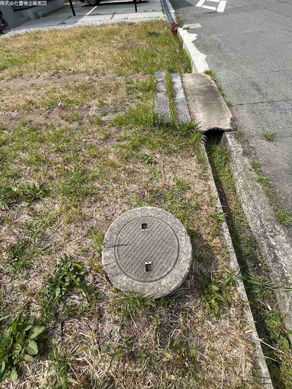 【建築条件無】中津市角木新町240‐1　土地 現地写真