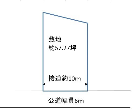 京都府亀岡市本梅町平松ナベ倉 間取図・土地図
