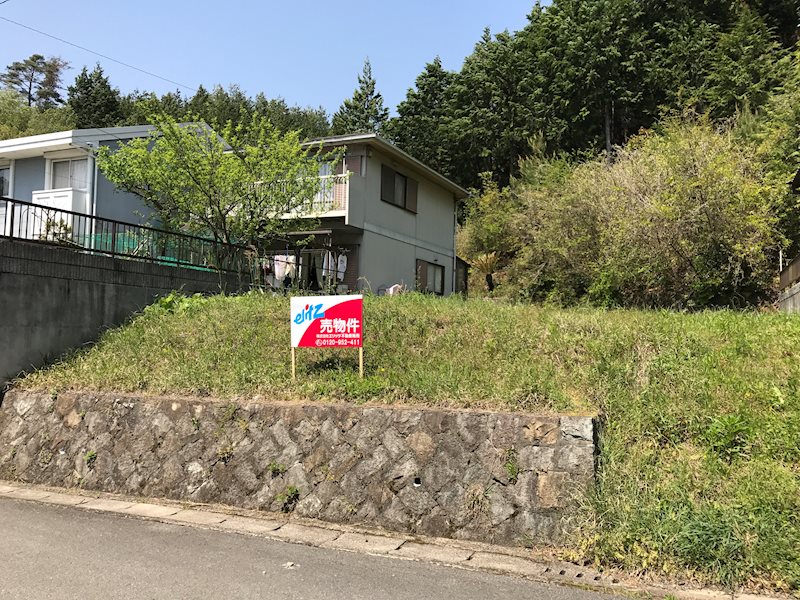 京都府亀岡市本梅町平松ナベ倉 現地写真
