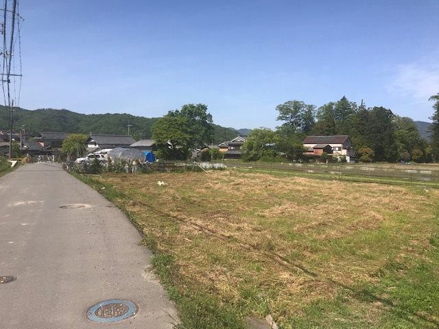 京都府亀岡市稗田野町佐伯斉ノ神 間取図・土地図