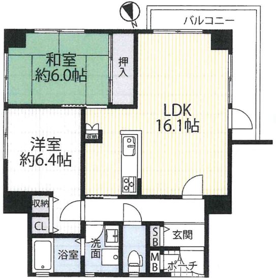 グレース嵐山 間取図・土地図