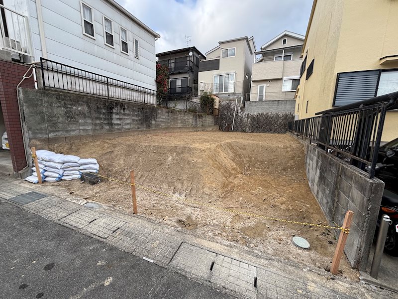 城陽市寺田深谷86-71 土地 現地写真