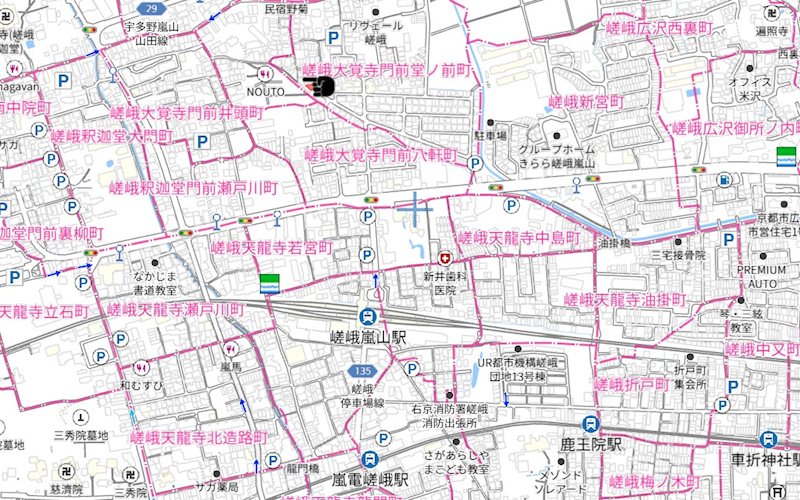 京都府京都市右京区嵯峨大覚寺門前堂ノ前町 その他