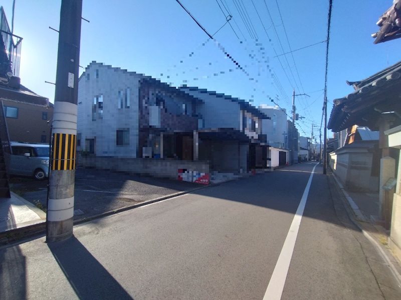 京都市上京区寺之内通大宮一丁西入下る聖天町3番地、3番地1 現地写真（前面道路含む現地写真）