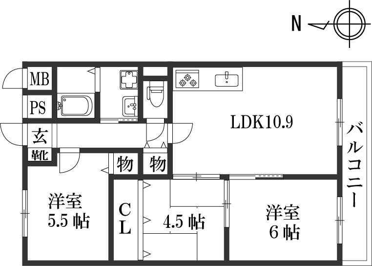 京都府京都市南区吉祥院蒔絵南町1-1 間取図・土地図