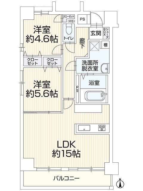 エミネンス四条 間取図・土地図