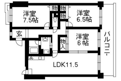 ライオンズマンション山科小野 間取図・土地図