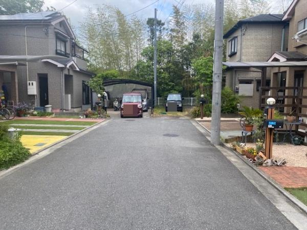 堺市美原区平尾　中古戸建 現地写真（前面道路含む現地写真）
