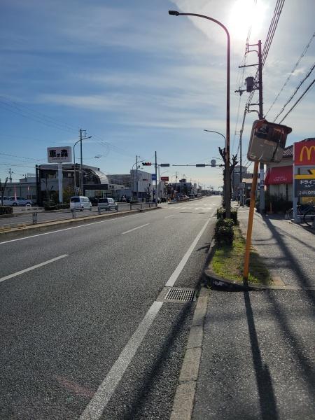 堺市北区百舌鳥西之町2丁　売土地 現地写真（前面道路含む現地写真）